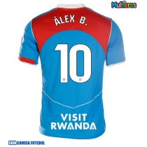 Camisa de Futebol Atletico Madrid Alex Baena #10 Equipamento Alternativo Mulheres 2025-26 Manga Curta